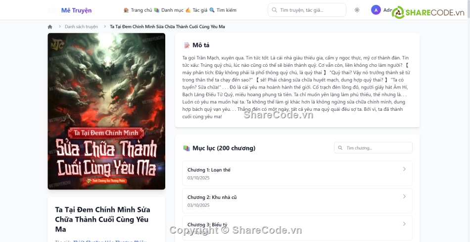 website đọc truyện,nền tảng truyện VIP,CMS quản trị truyện,tích hợp thanh toán,giao diện responsive,tối ưu SEO truyện